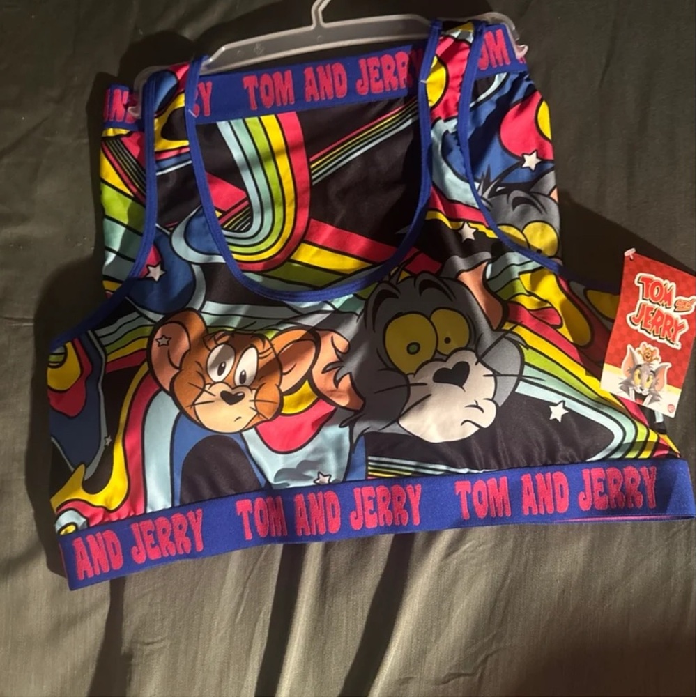 TOM and JERRY Bra and Boyshorts set